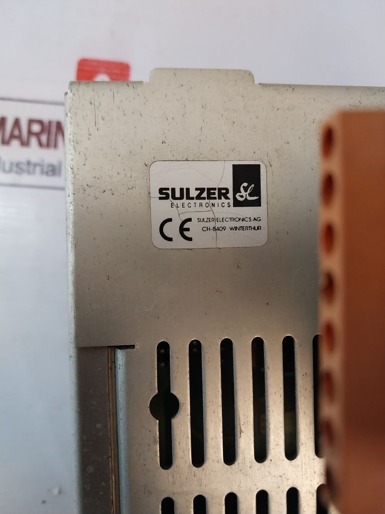 Sulzer Electronics Scu10 Control