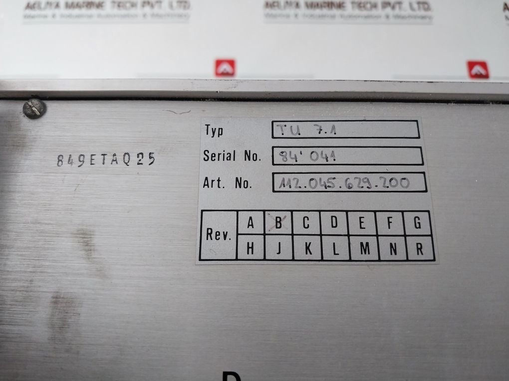 Sulzer Tu 7.1 112.045.629.200