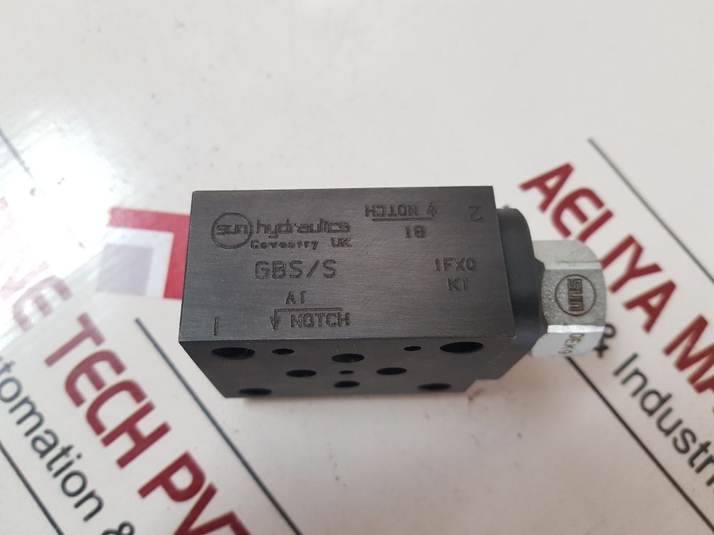 Sun Hydraulics Gbs/S Hydraulic Valve Block