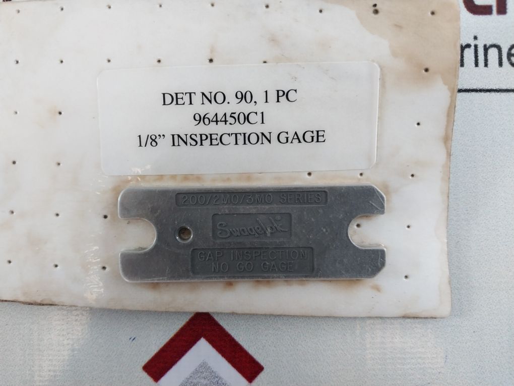 Swagelok 200/2Mo/3Mo Series Gap Inspection No Go Gage