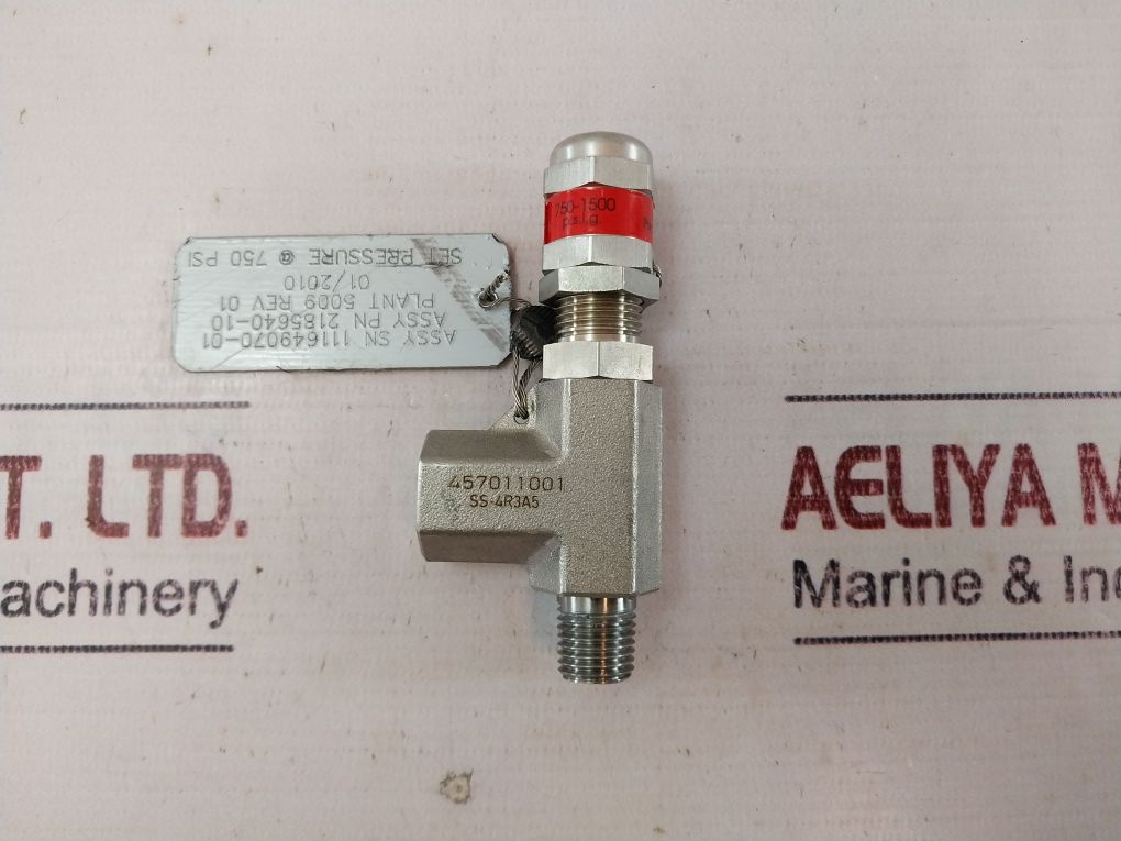Swagelok 2185640-10 Relief Valve