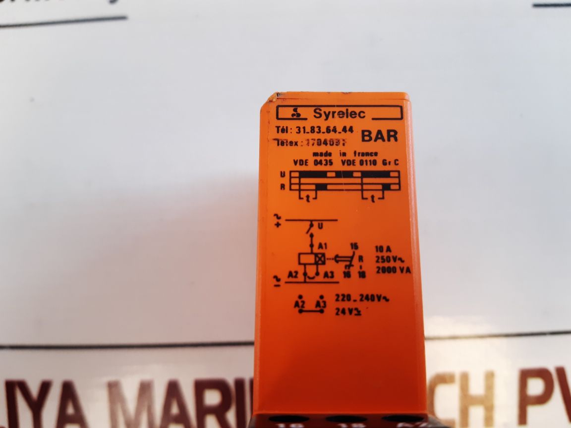Syrelec Bar Time Relay 220-240V~