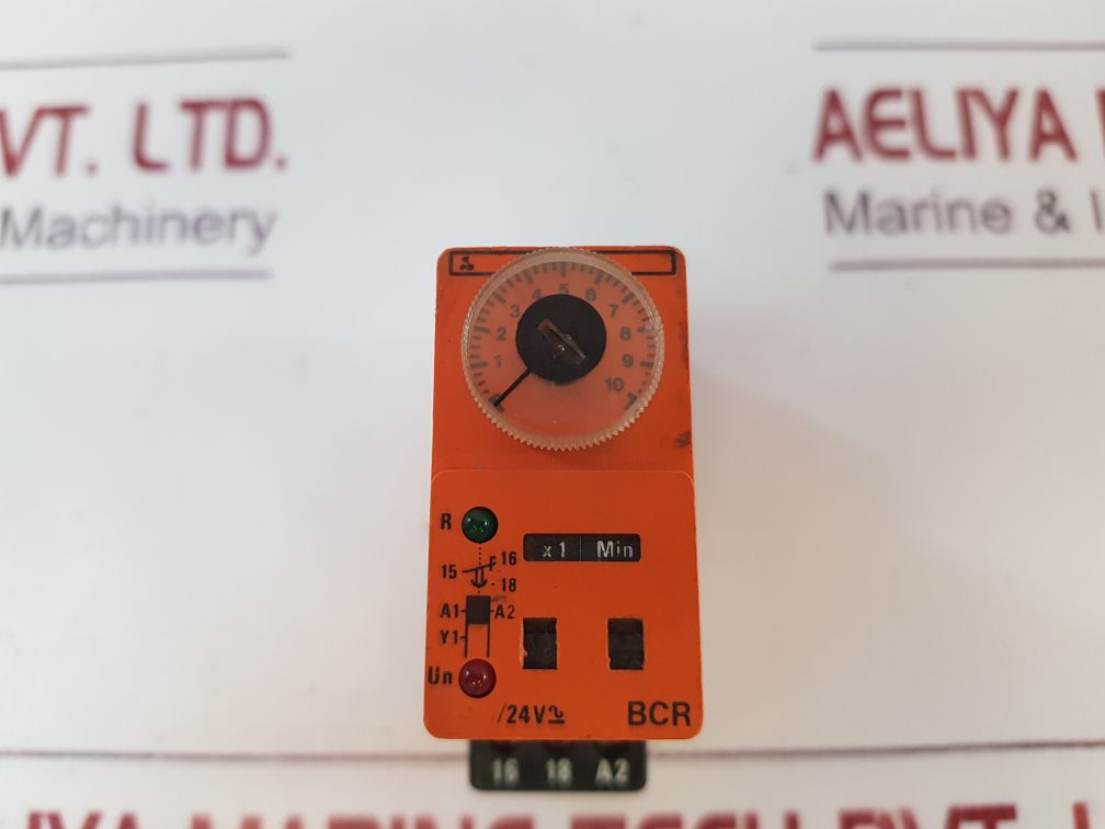 Syrelec Bcr Time Delay Relay 220Vac With Base