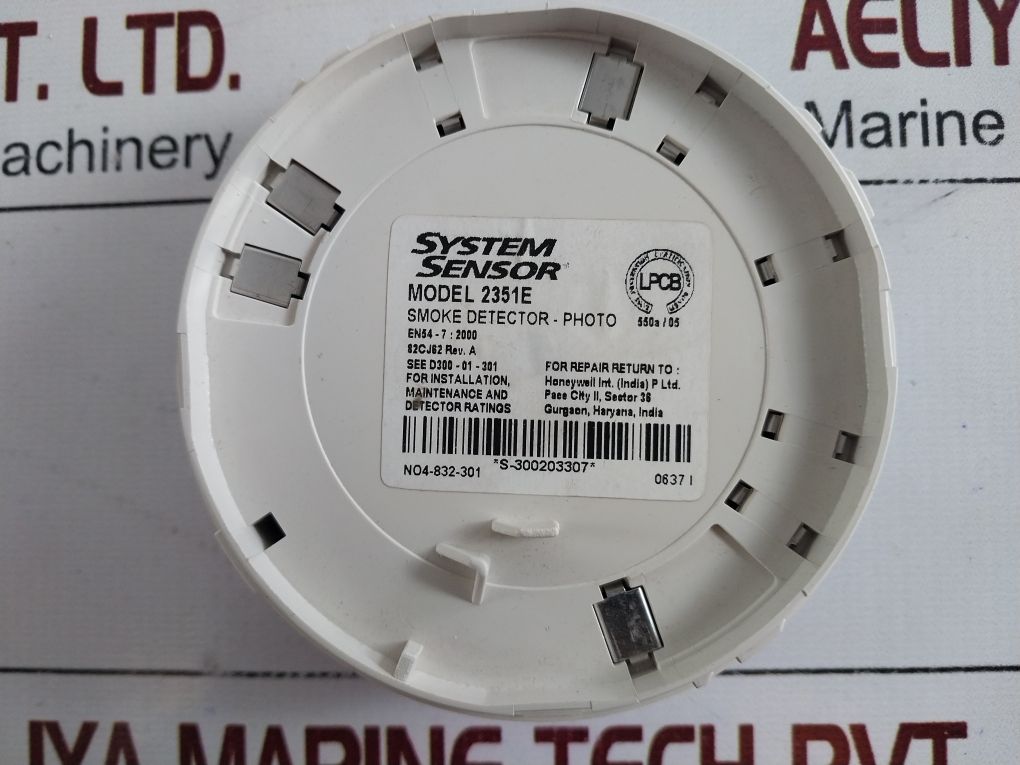 System Sensor 2351E Photo Smoke Detector Rev.A