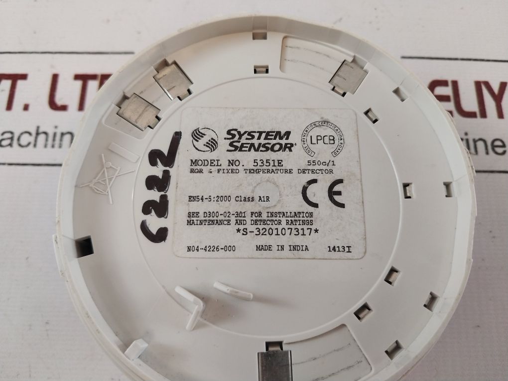 System Sensor 5351E Heat Detector