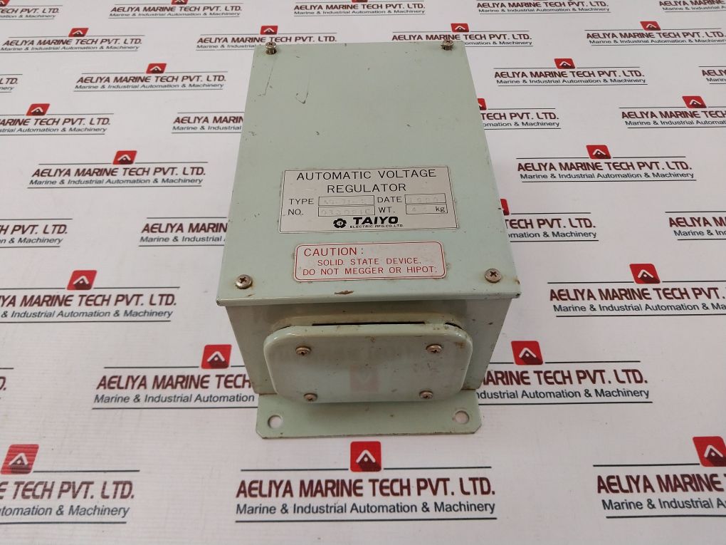 Taiyo Electric As-71-2 Automatic Voltage Regulator 033021C