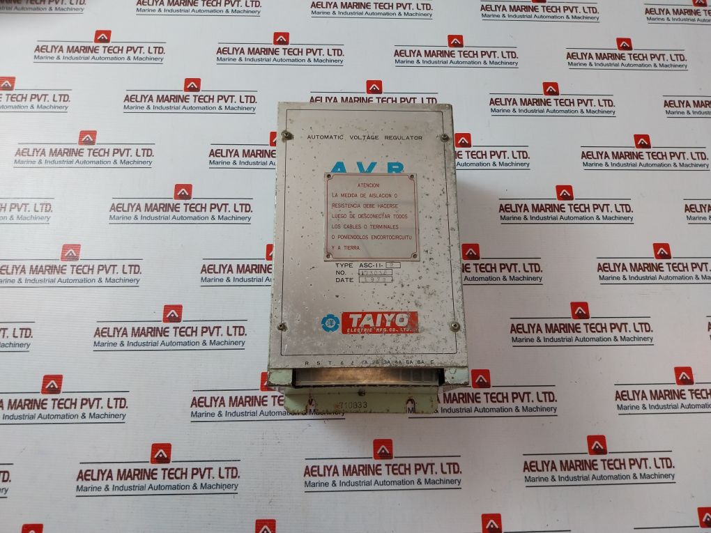 Taiyo Electric Asc-11-2 Automatic Voltage Regulator 173036