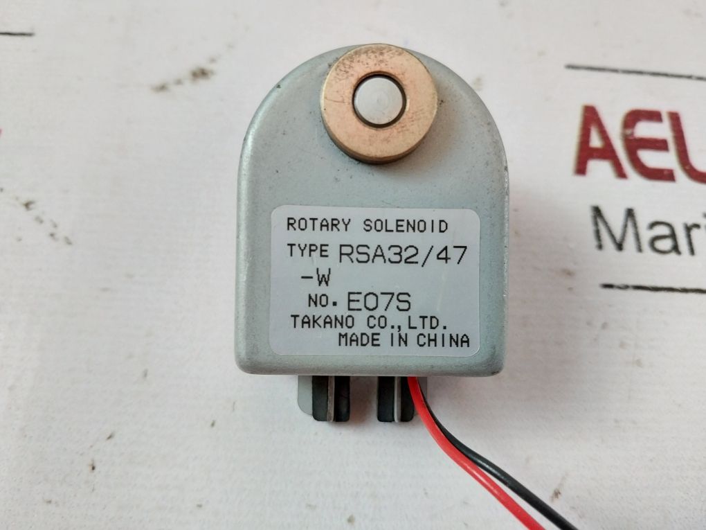 Takano Rsa32/47-w Rotary Solenoid Electromagnet