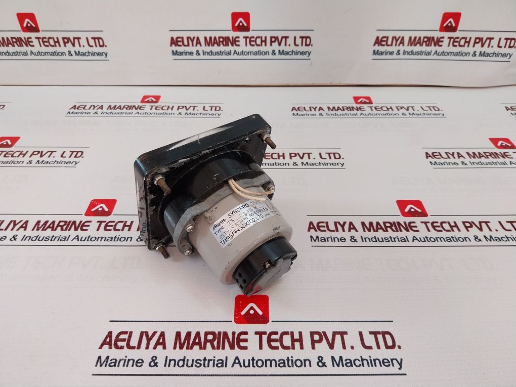 Tamagawa Ts 5N2E18 Synchro Motor With Meter 100/110V 50/60Hz