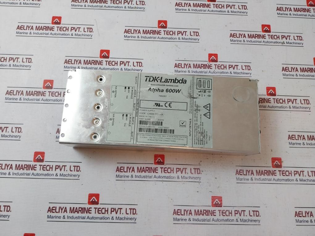Tdk-lambda Alpha 600W Ca600 24K 28K Power Supply J60059