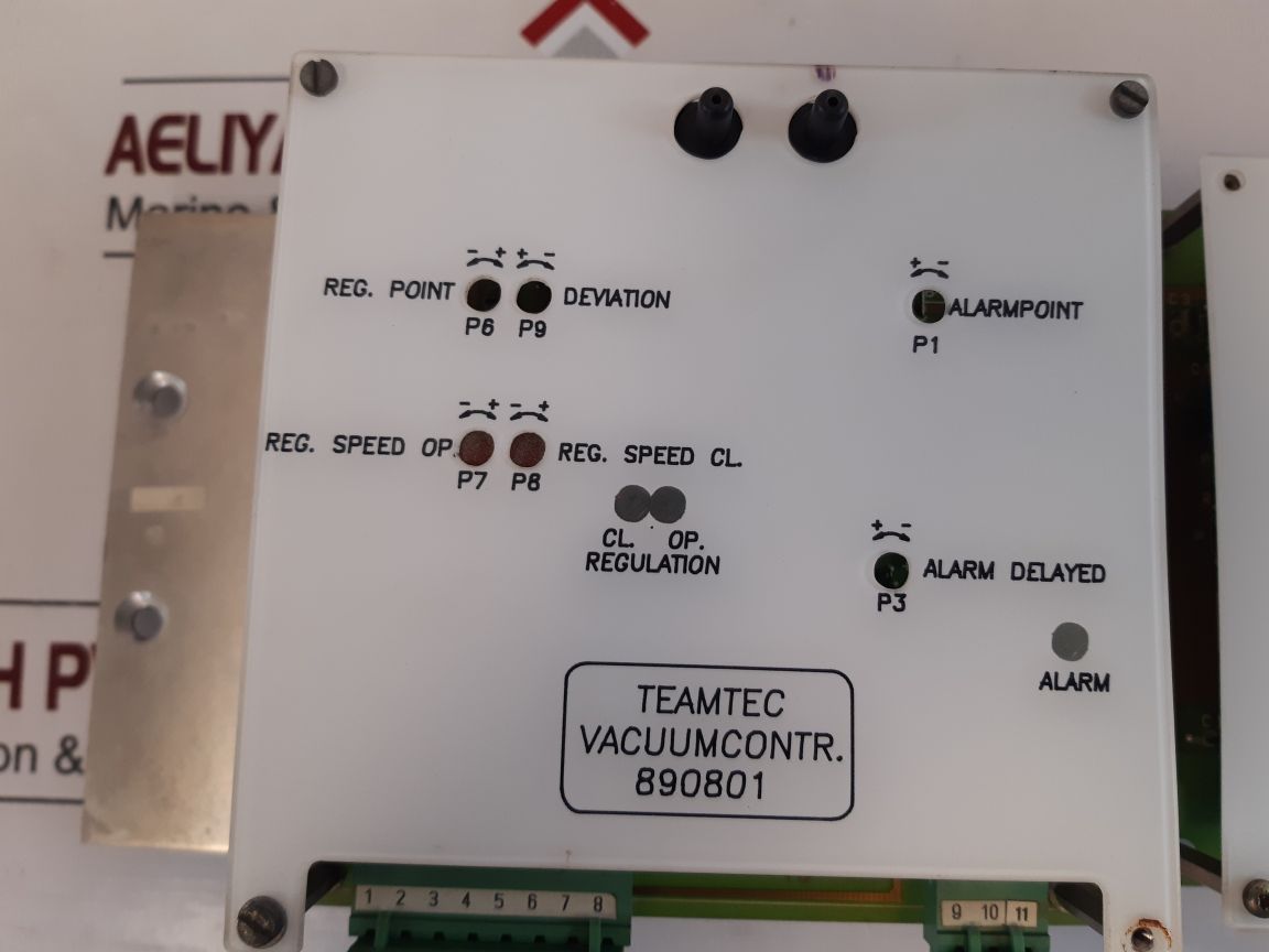 Teamtec 890801 Vacuum Controller 900601 Temp. Controller