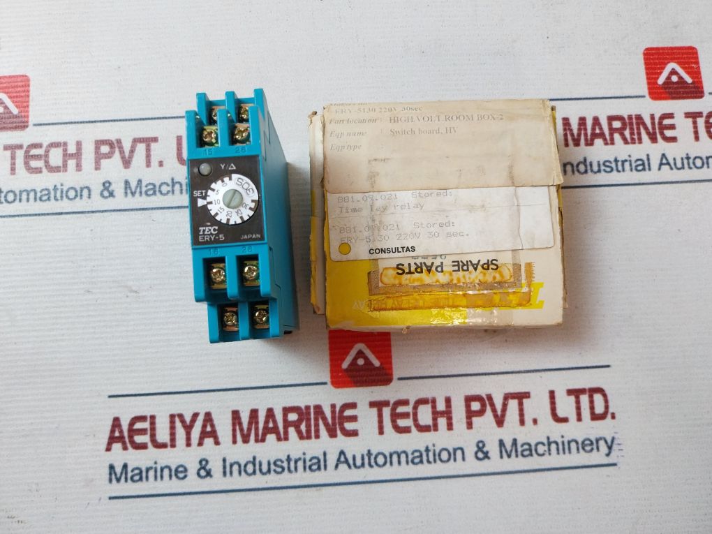Tec Ery-5130S Time Delay Relay