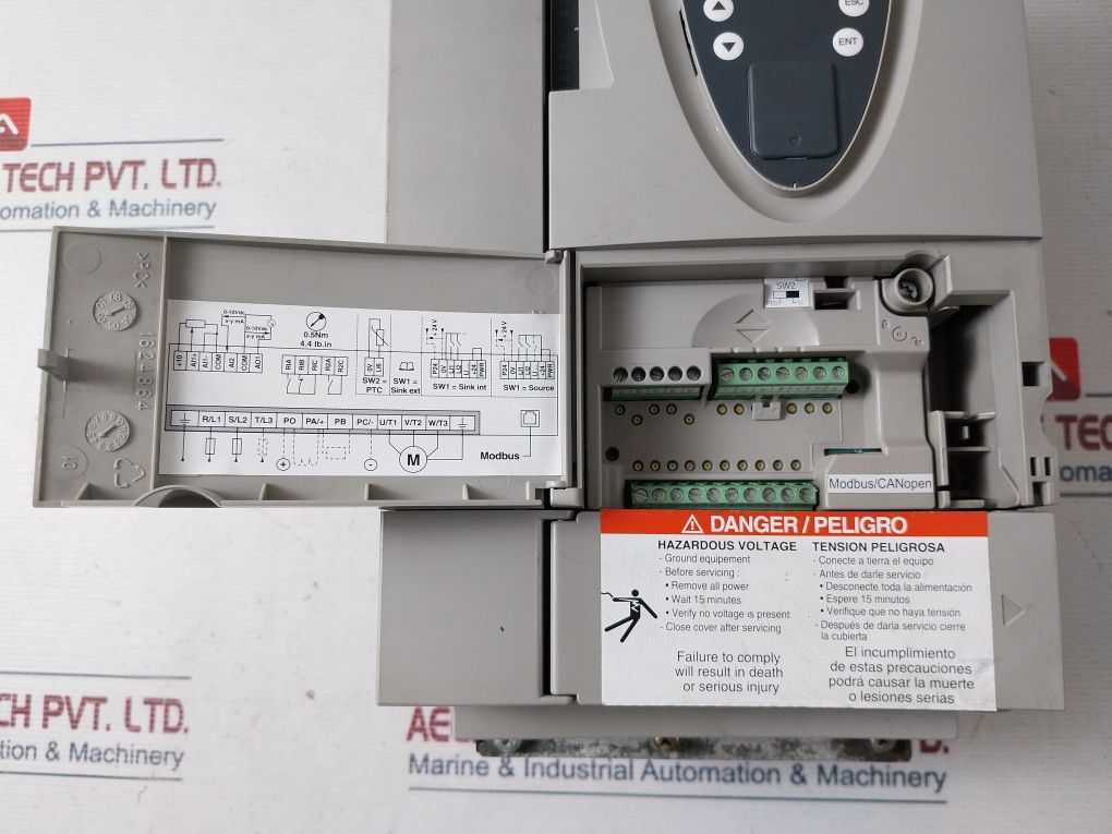 Telemecanique Atv71Hu55N4Z Ac Speed Drive 5.5Kw-7.5Hp