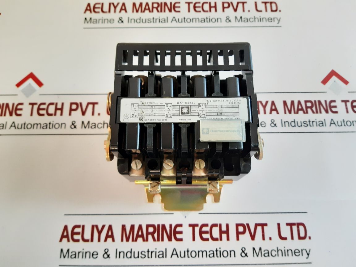 Telemecanique Dk1-eb13 Disconnector To Fuses 50A 600V~