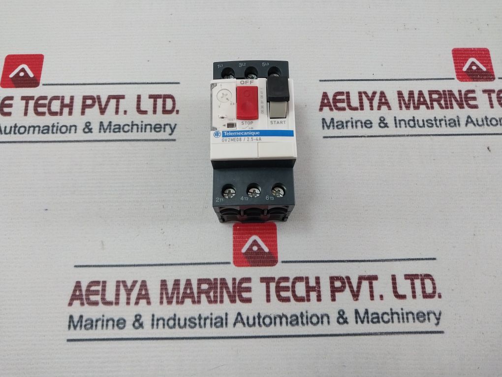 Telemecanique Gv2Me08/2.5-4A Motor Protection Circuit Breaker