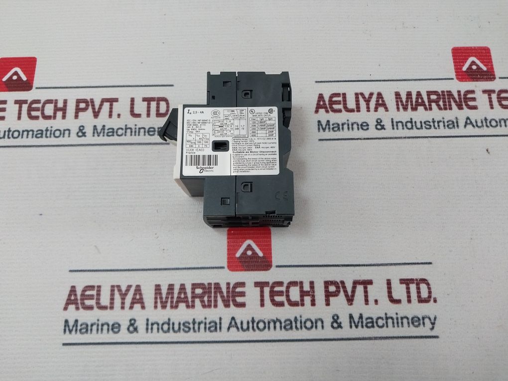 Telemecanique Gv2Me08/2.5-4A Motor Protection Circuit Breaker