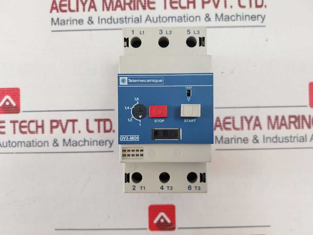 Telemecanique Gv3-m06 Motor Circuit Breaker 50/60 Hz