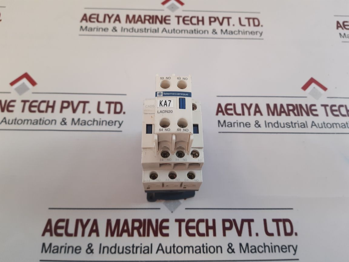 Telemecanique Cad50 Contactor With Ladn20 Contact Block