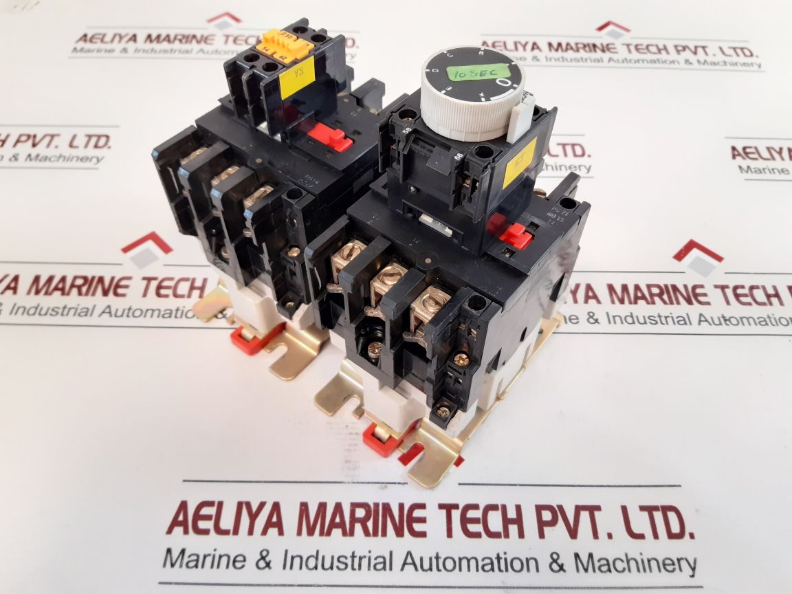 Telemecanique Lc1-d633 Contactor,La1-d11 A65 Contactblock With La3-d22•A65 Timer