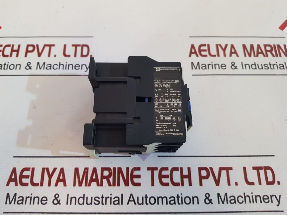 Telemecanique Lc1 D09 01 Contactor T85 25A