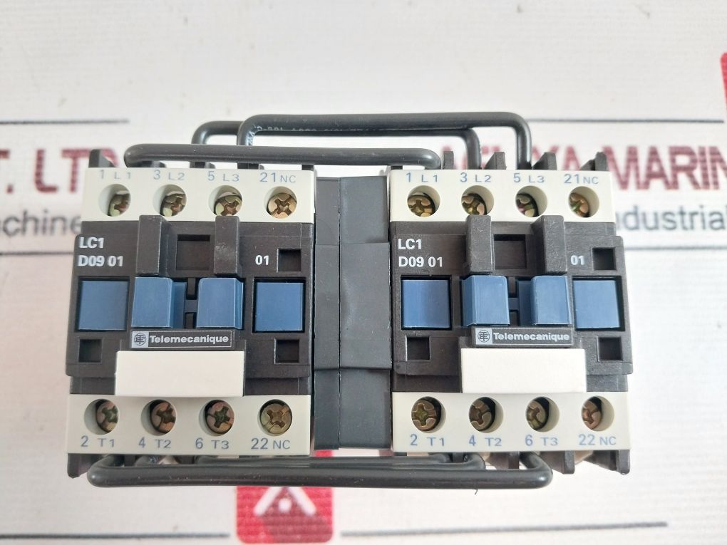 Telemecanique Lc1 D09 01 3-pole Reversing Contactor