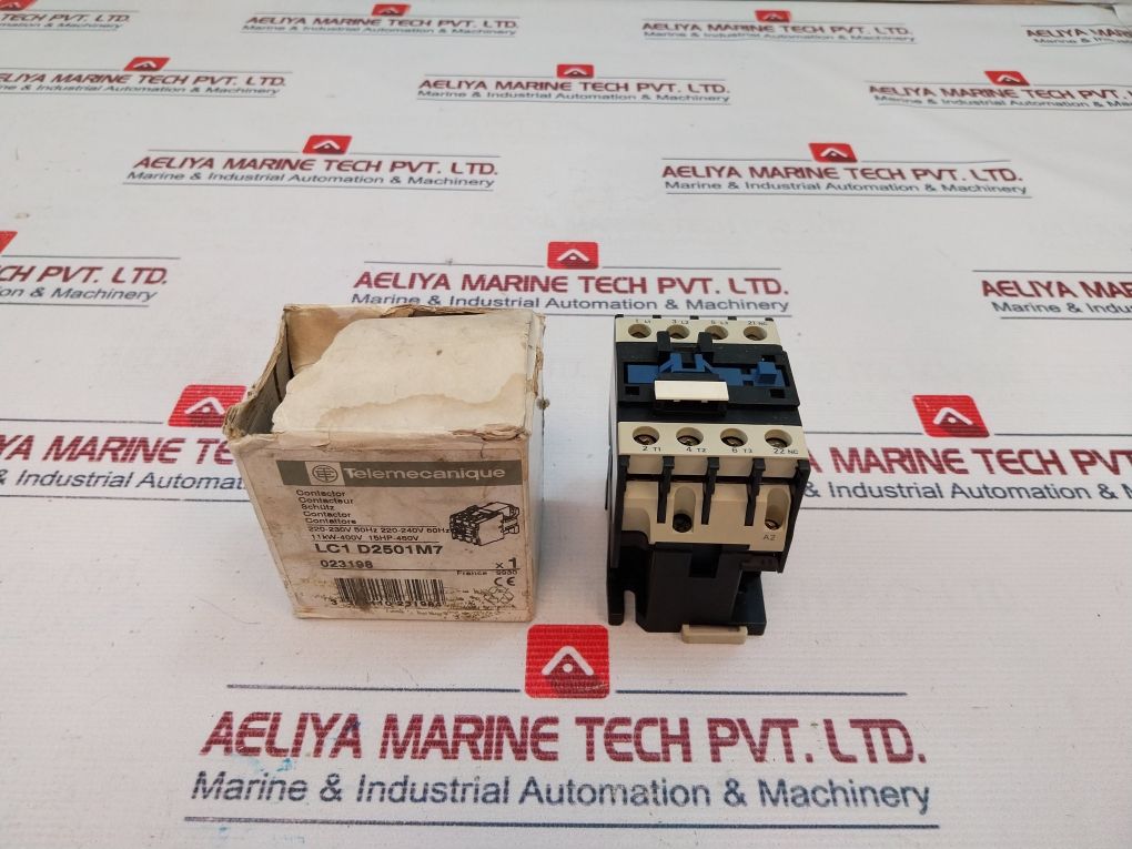 Telemecanique Lc1 D2501M7 Contactor 40A 1000V