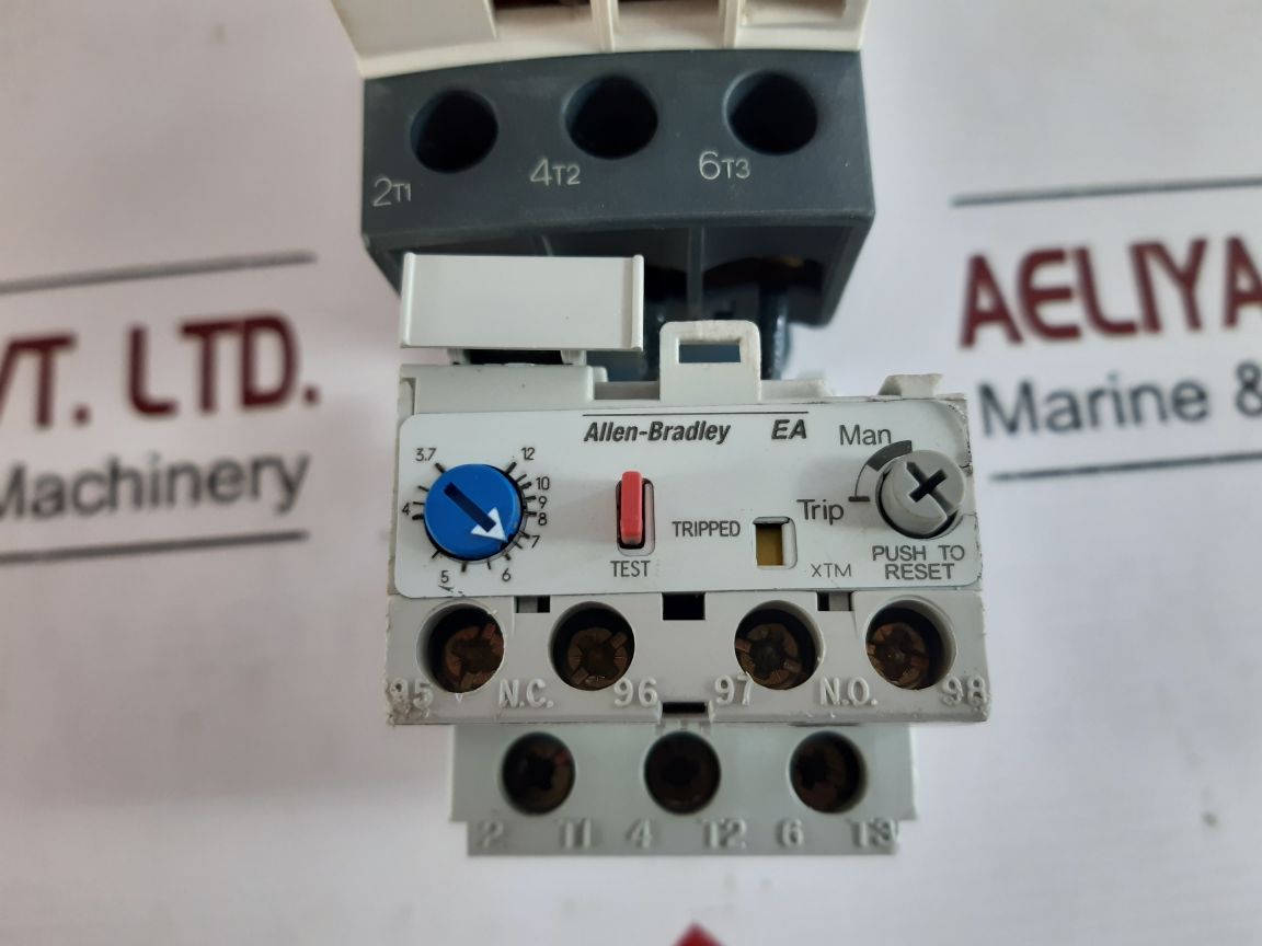 Telemecanique Lc1D32 Power Contactor With Allen-bradley 193-ea1Fb Overload Relay