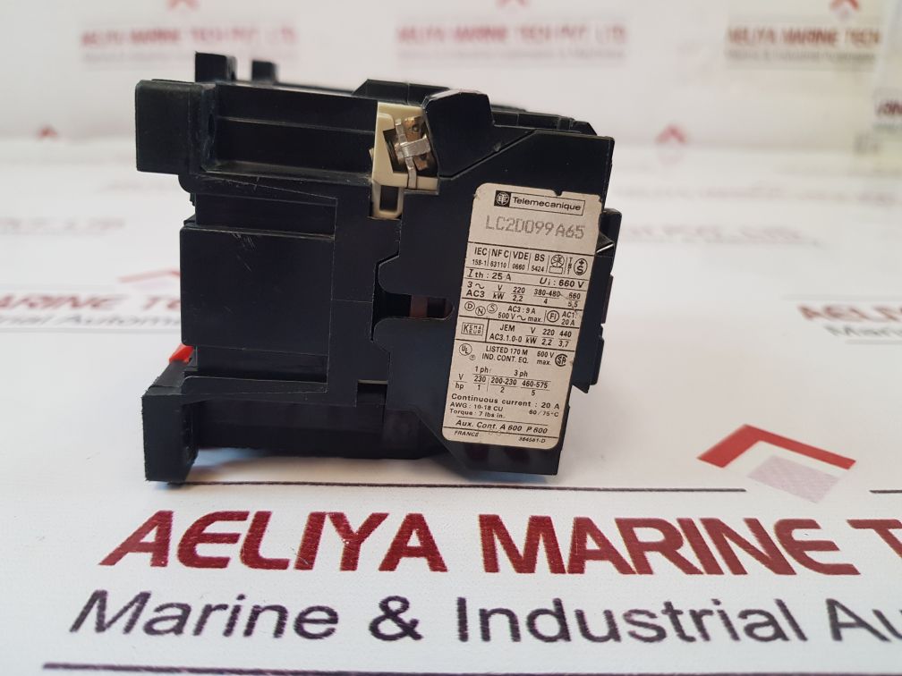 Telemecanique Lc2D099 A65 Contactor