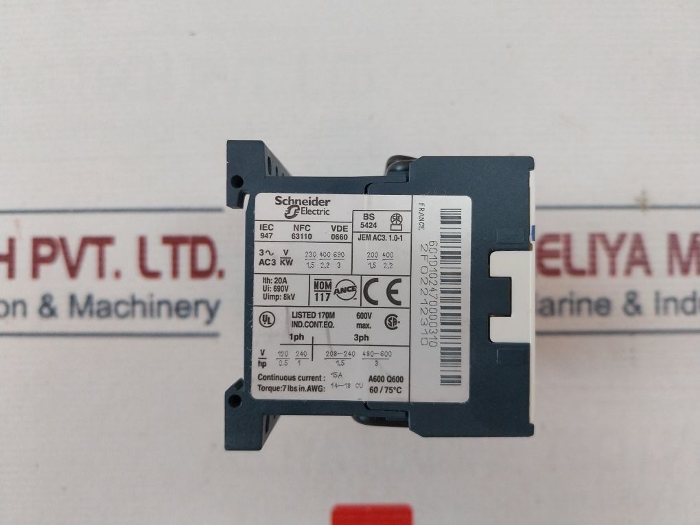 Telemecanique Lc2K06 01B7 3-pole Reversing Contactor
