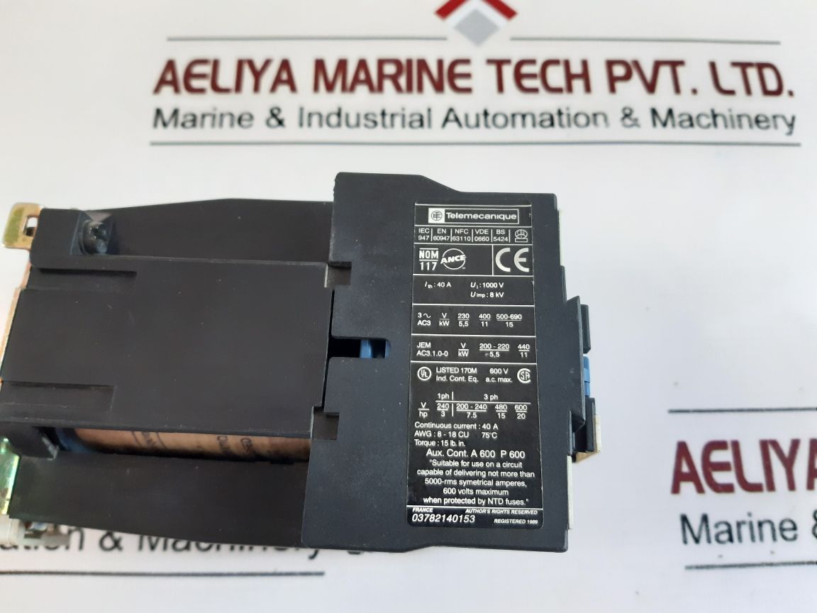 Telemecanique Lp1 D25004 Contactor