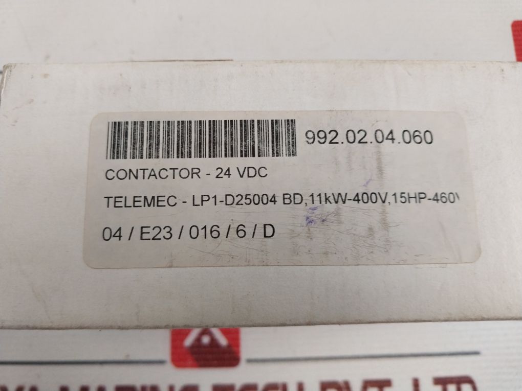 Telemecanique Lp1 D25004Bd Contactor 24V