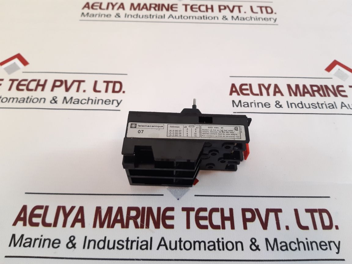 Telemecanique Lr1-d09 307 Thermal Overload Relay