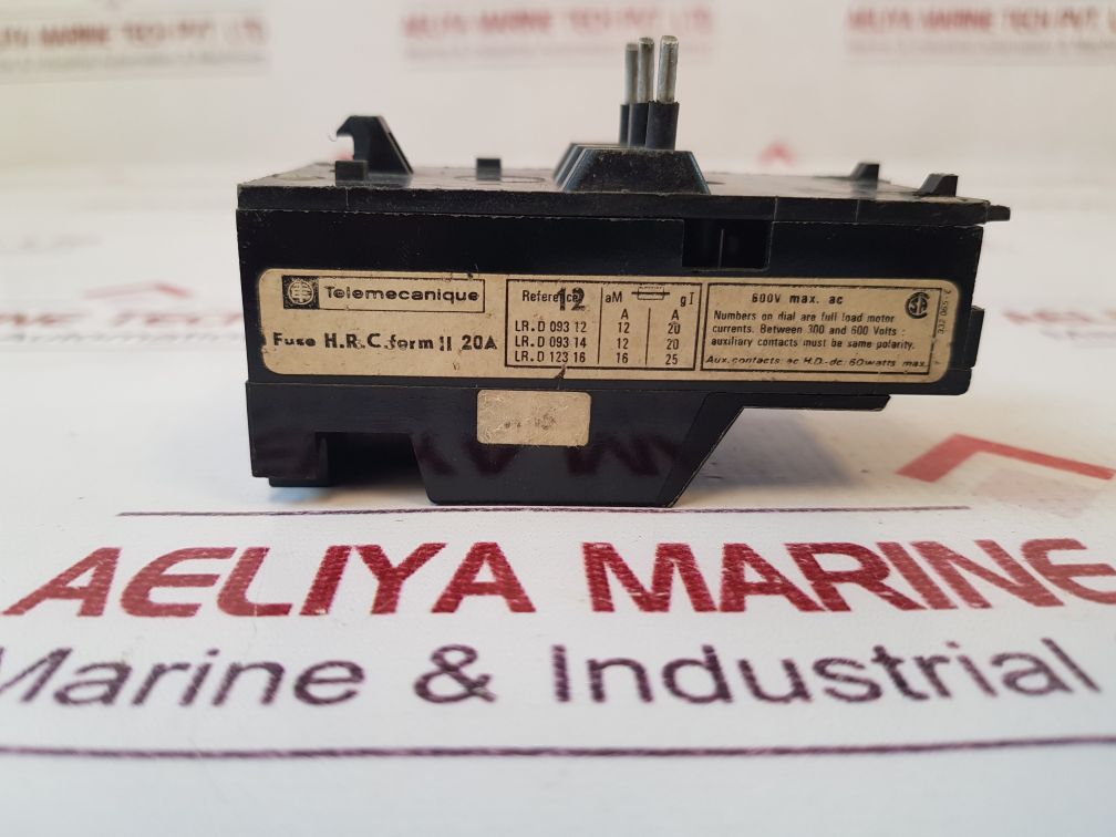 Telemecanique Lr1-d09 312 Thermal Overload Relay