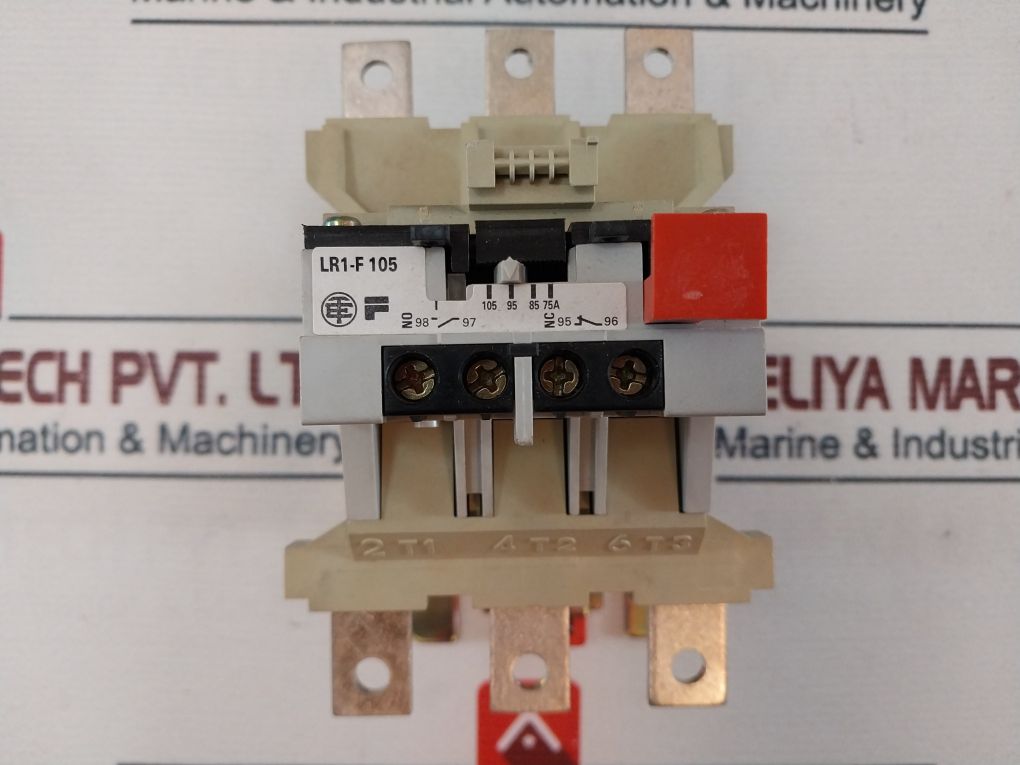 Telemecanique Lr1-f 105 Thermal Overload Relay 600V A.C