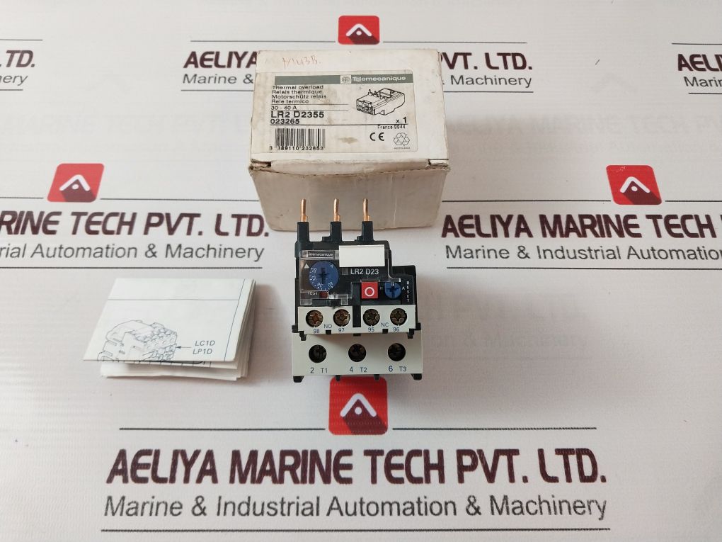 Telemecanique Lr2 D2355 Thermal Overload Relay 30-40 A 023265