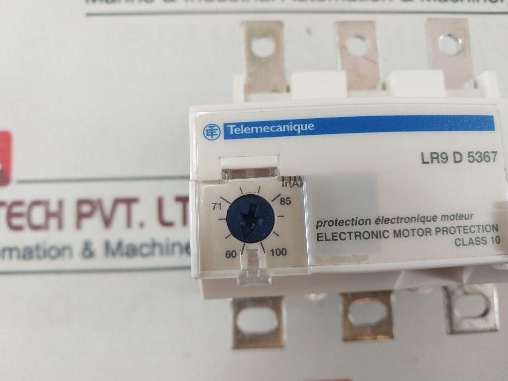 Telemecanique Lr9 D 5367 Thermal Overload Relay Class 10/10A 600 Vac