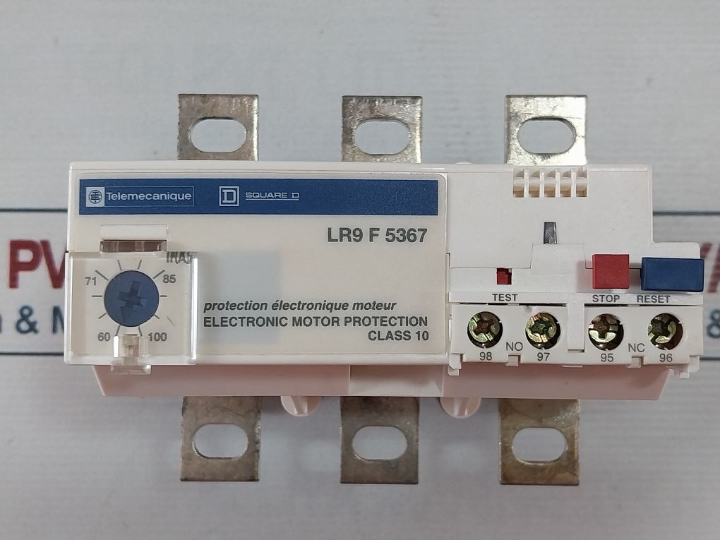 Telemecanique Lr9 F 5367 Square D Thermal Overload Relay 60-100 A