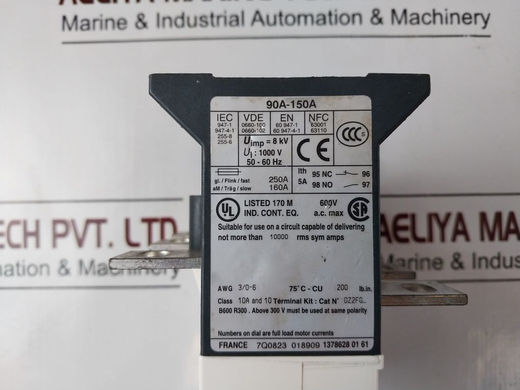 Telemecanique Lr9 F 5369 Electronic Motor Protection
