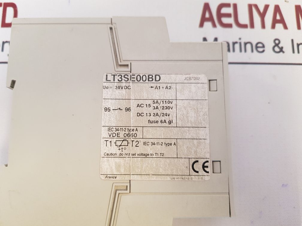 Telemecanique Lt3Se00Bd Thermistor Protection Relay 24 Vdc