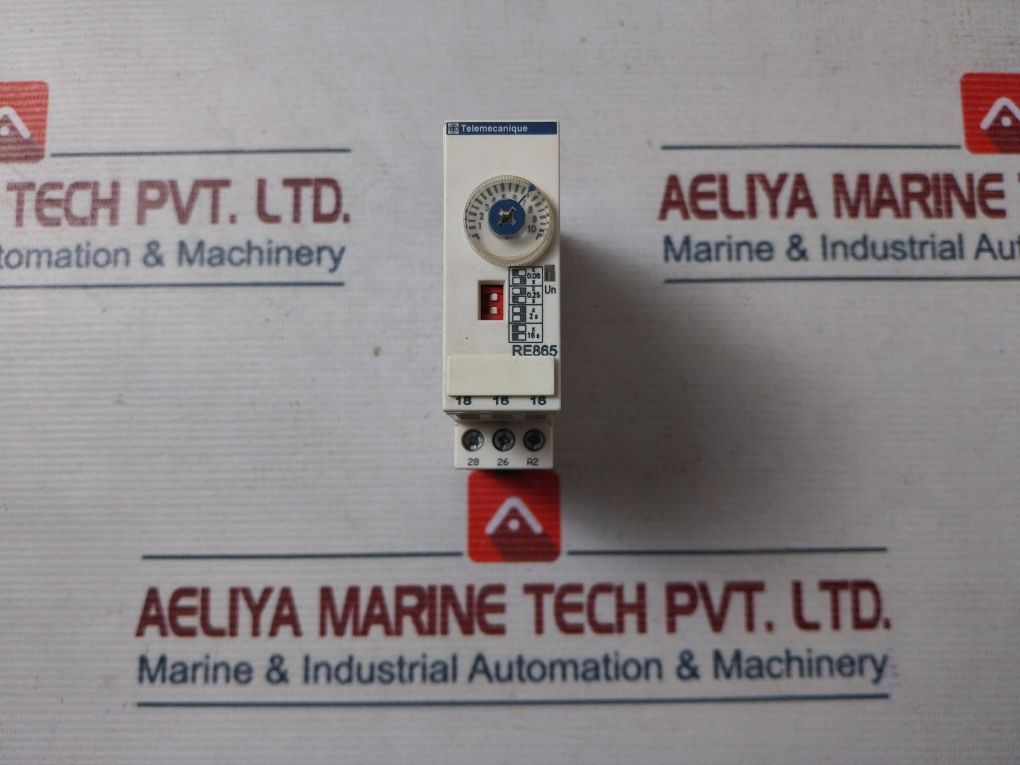 Telemecanique Re88865265 Off Delay Timer 0.08S-160S