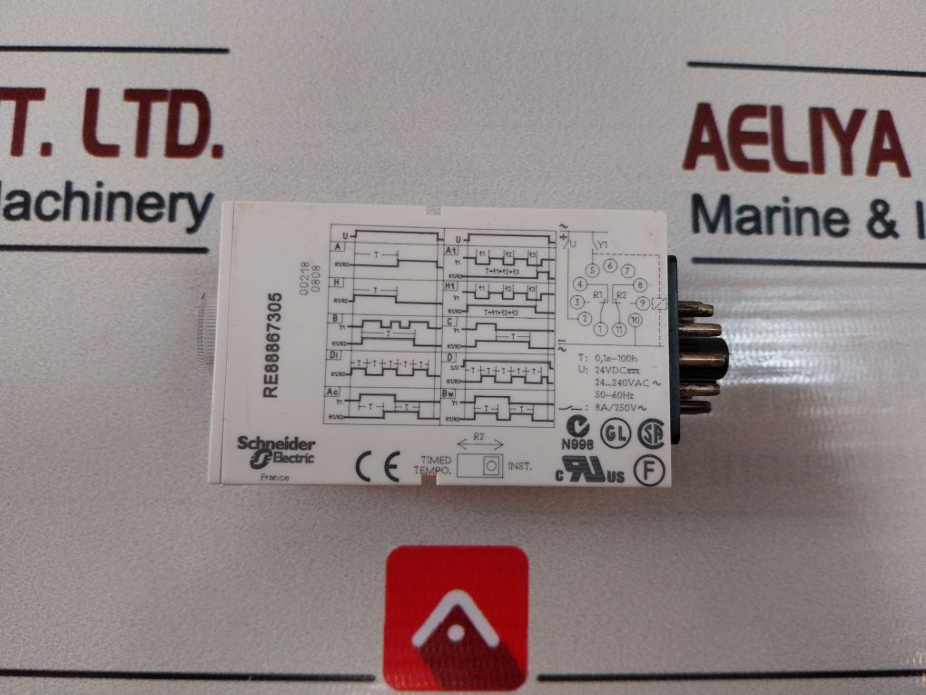 Telemecanique Re88867305 Multifunction Timing Relay