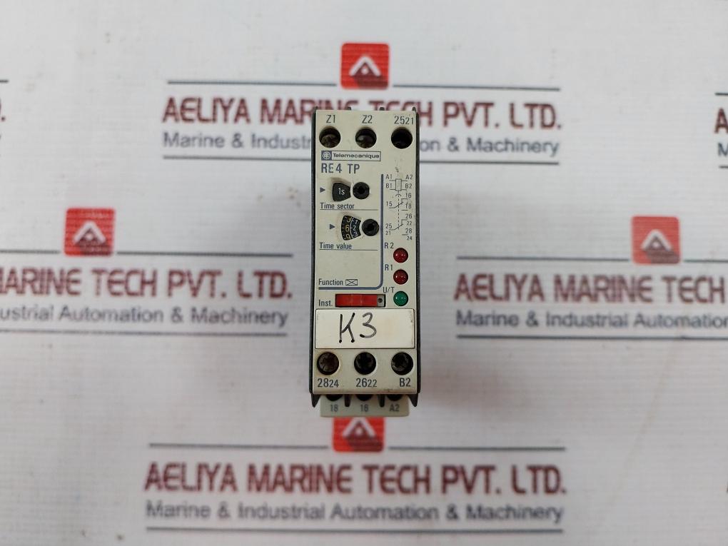 Telemecanique Re 4 Tp Timer Relay