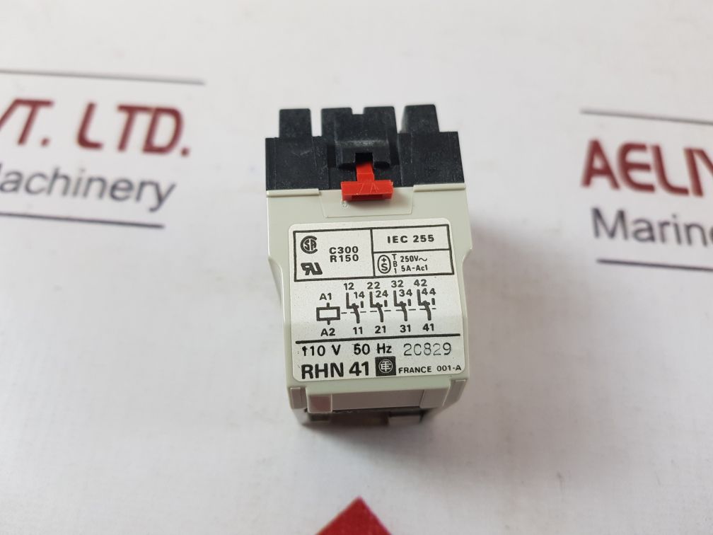Telemecanique Rhn 41 Relay 50 Hz