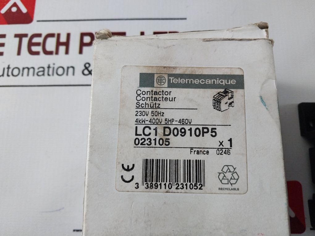 Telemecanique Lc1D0910P5 Contactor