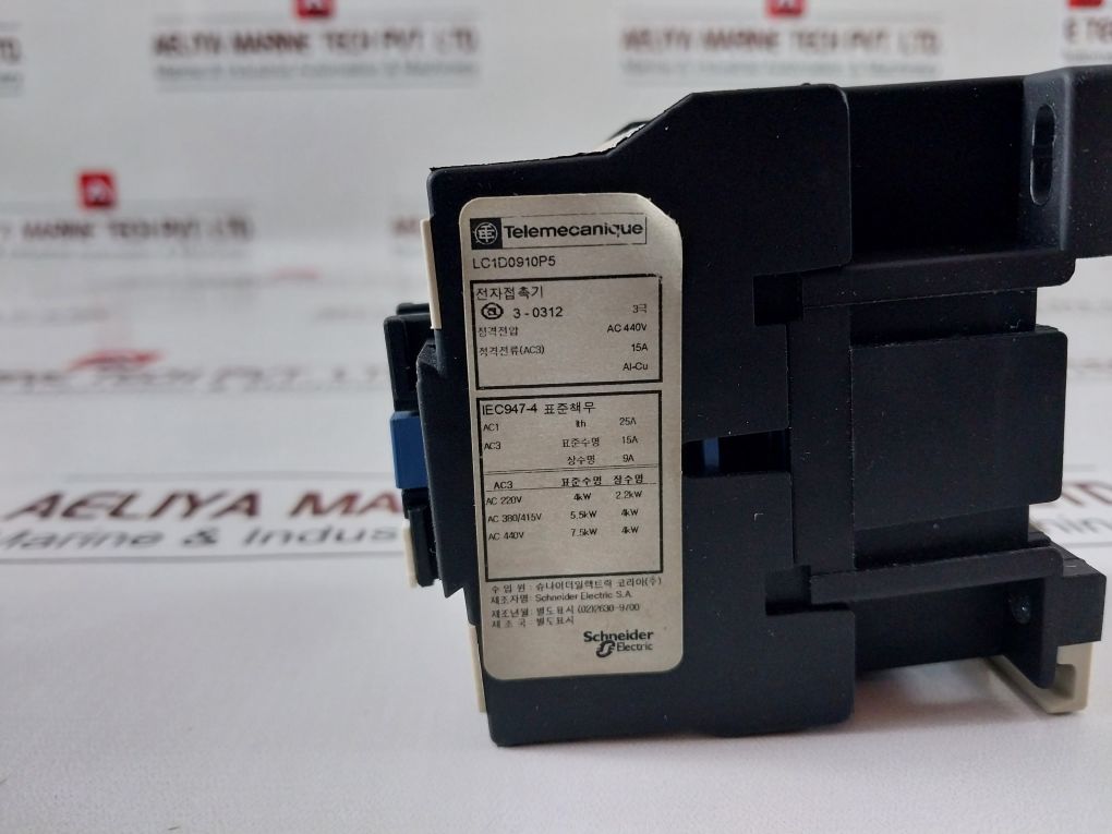 Telemecanique Lc1D0910P5 Contactor