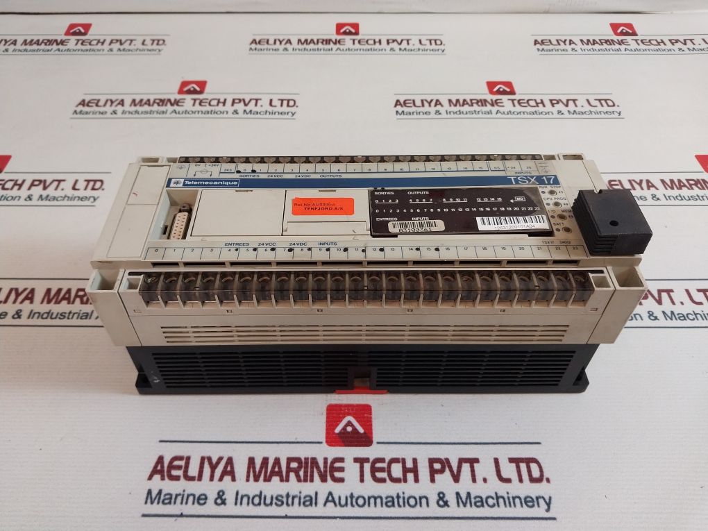 Telemecanique Tsx 1724012 Plc Cpu Controller
