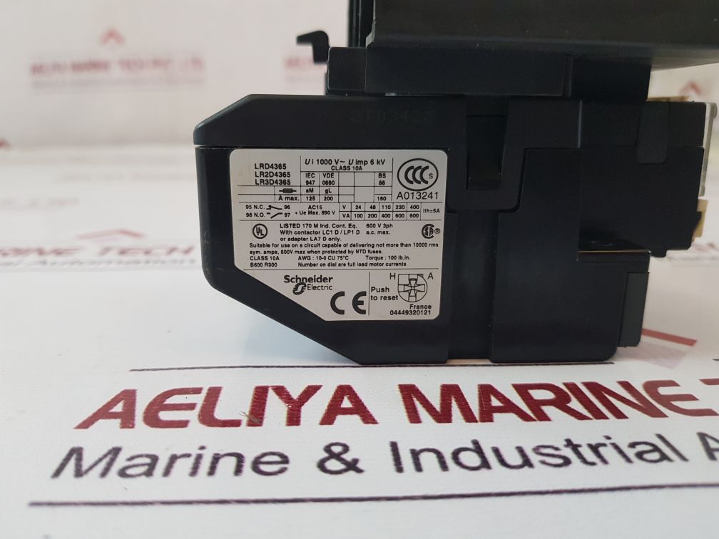 TelemecaniqueSchneider Electric Lrd43 Thermal Overload Relay