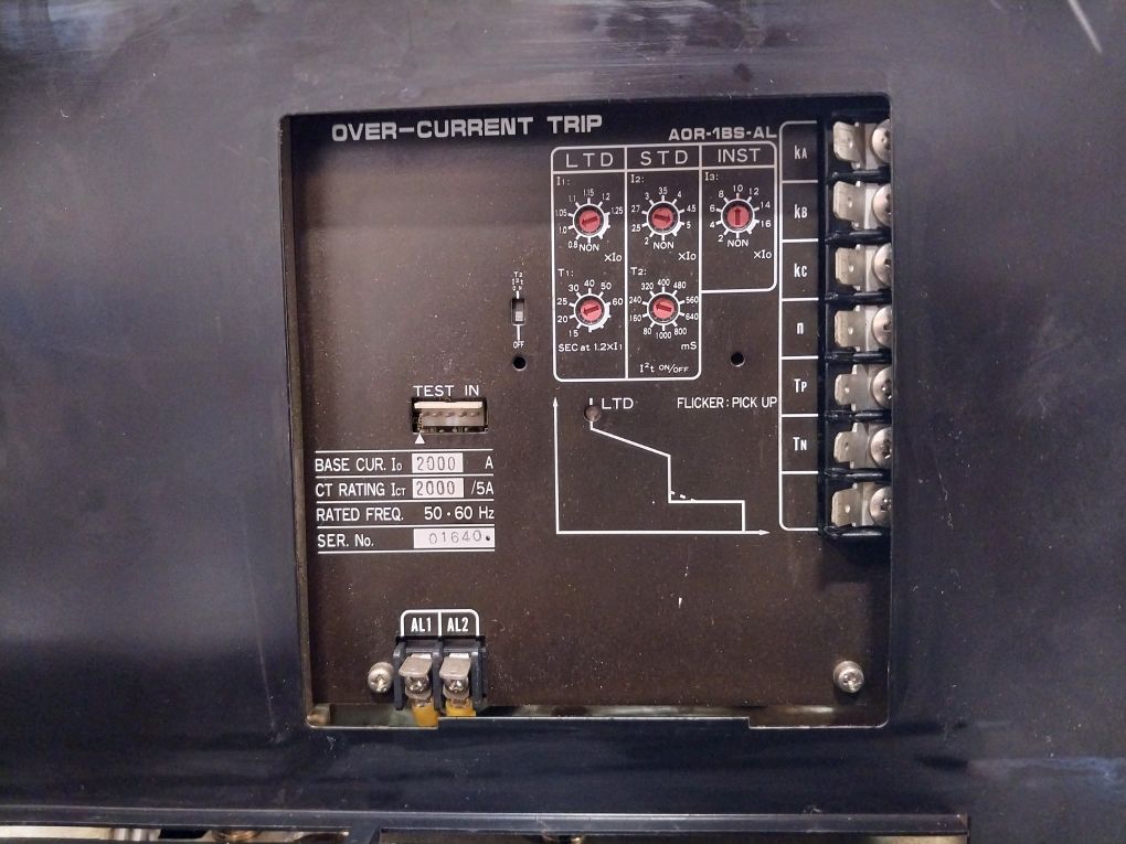 Terasaki At20 Air Circuit Breaker 3 Pole 690 Vac 50/60Hz