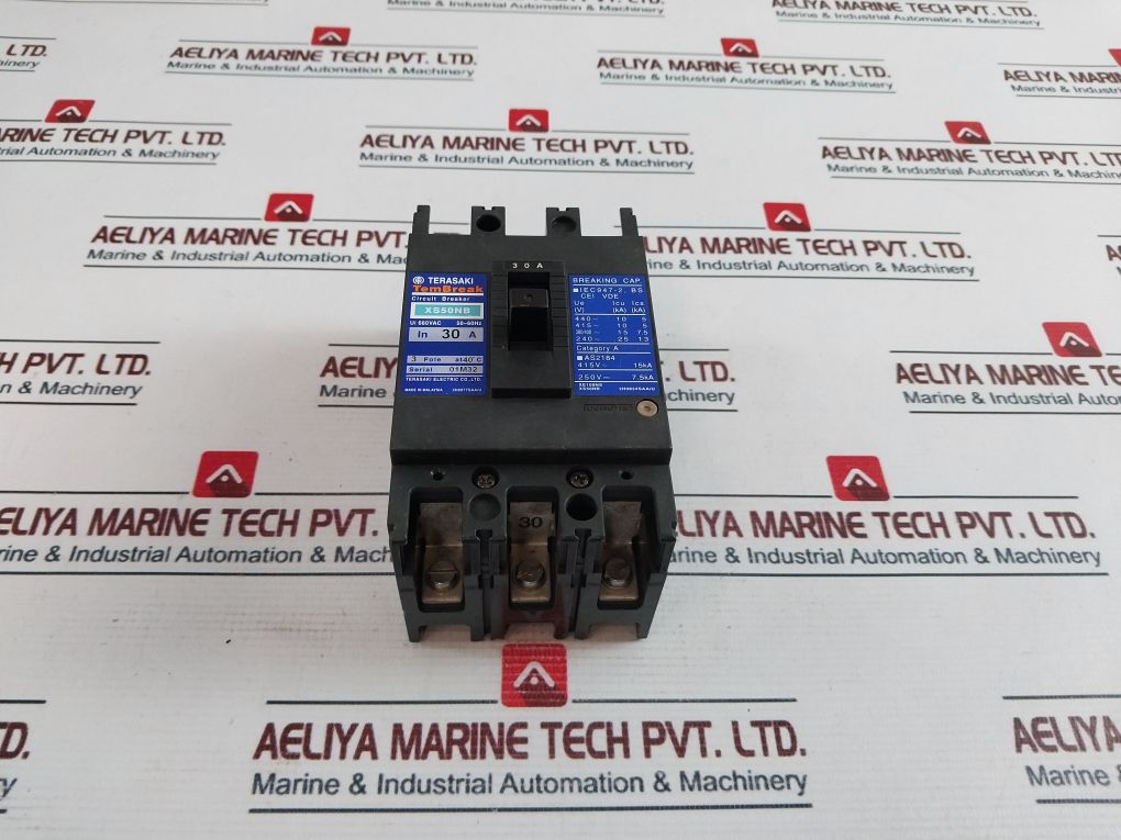 Terasaki Electric Xs50Nb Circuit Breaker 3-pole 660V Ac