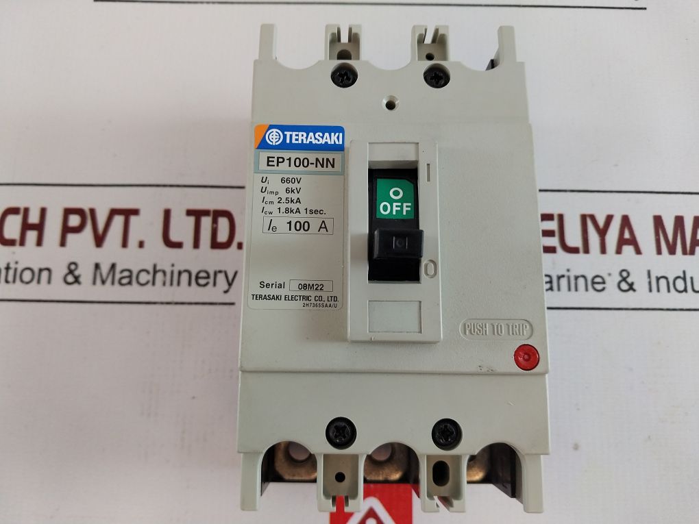 Terasaki Electric Ep100-nn Circuit Breaker